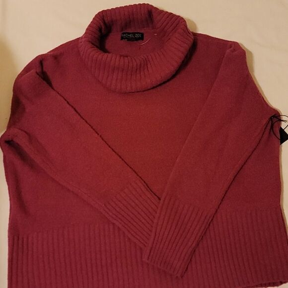 - Rachel zoy turtleneck sweater size large - Picture 1 of 11